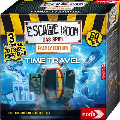 Noris Spiel, Strategiespiel »Escape Room Time Travel«, Family Edition