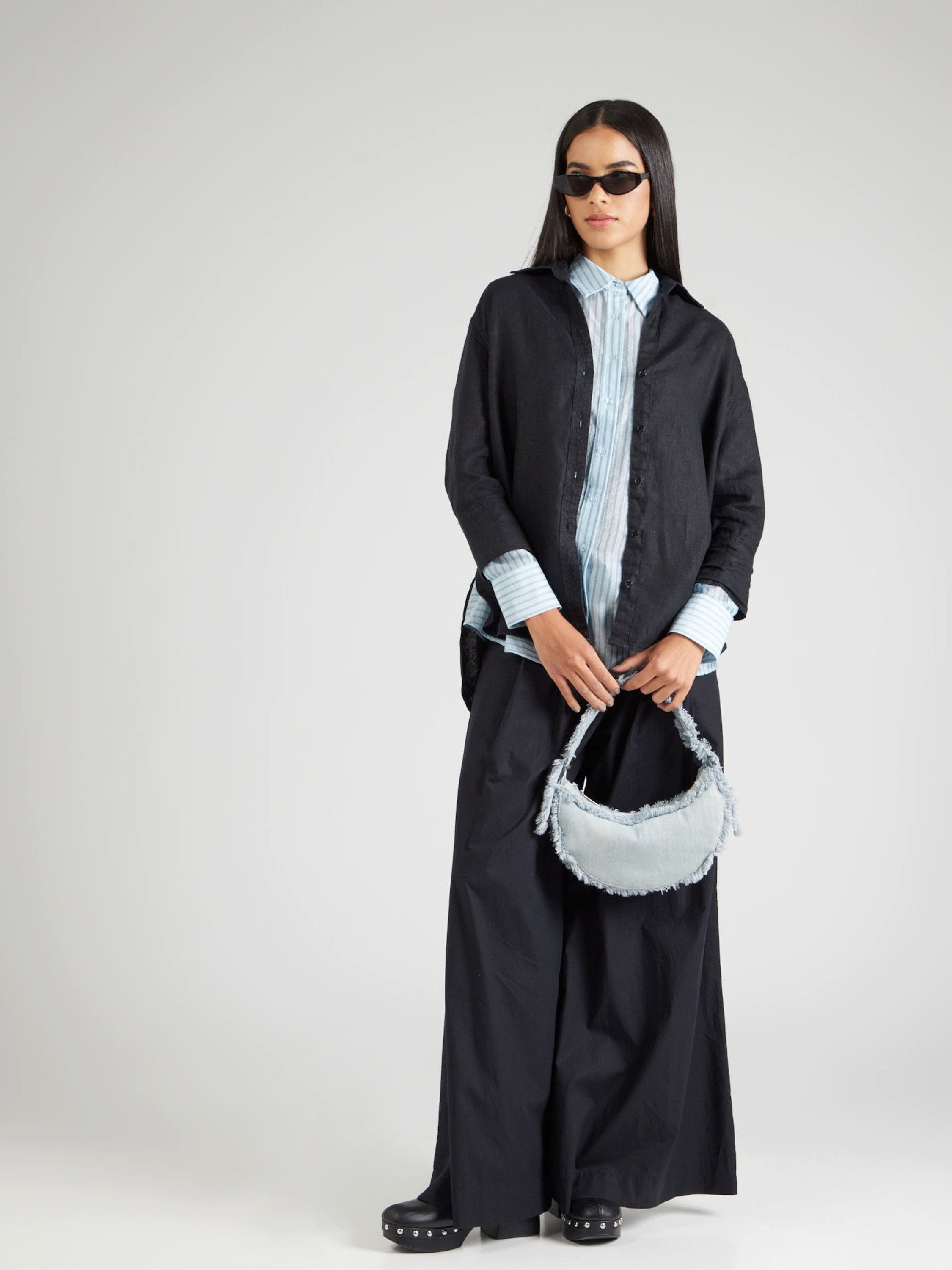 LTB Funktionsbluse YAKOSA (1-tlg) Falten