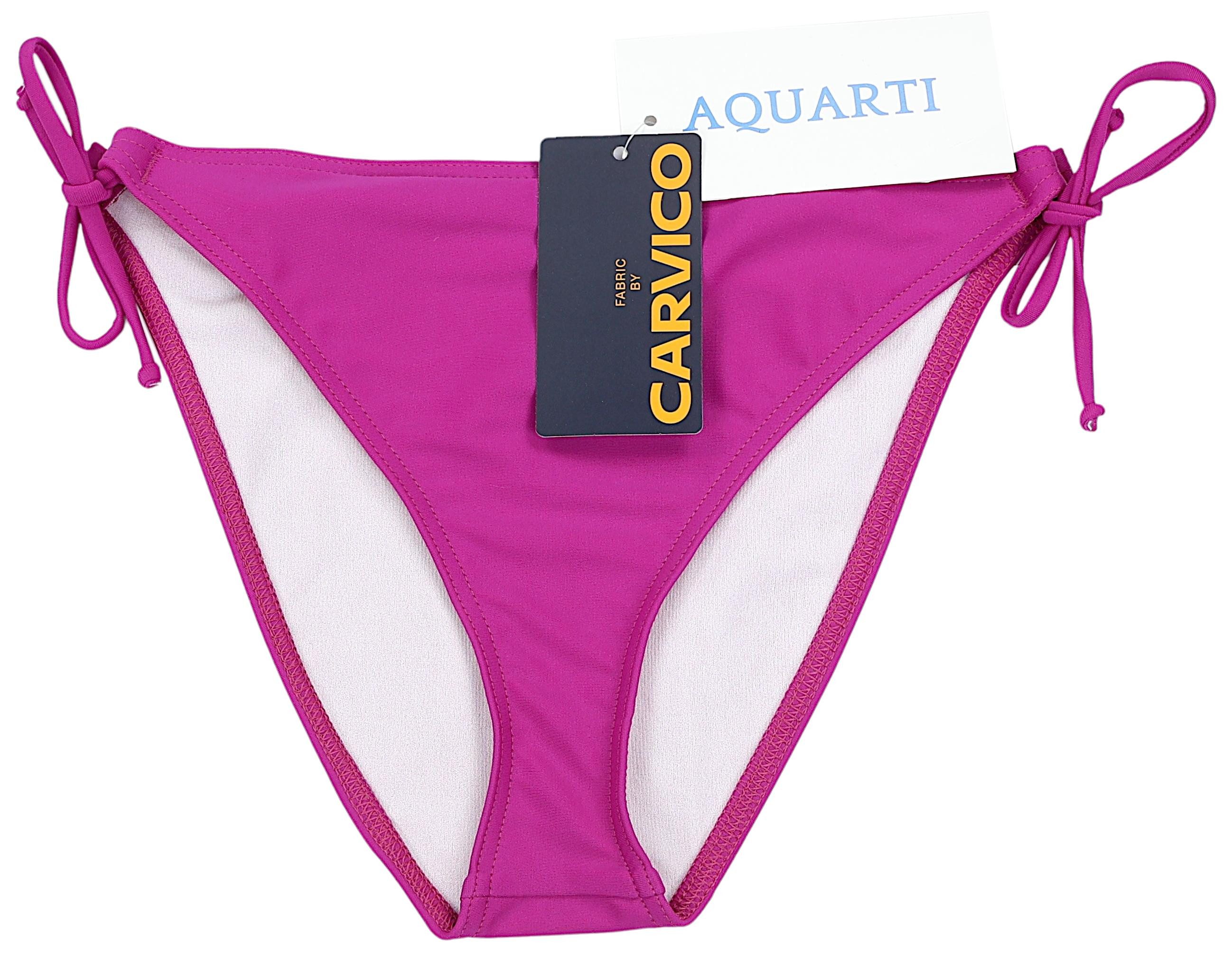 Aquarti Bikini-Hose Aquarti Damen Bikinihose Seitlich Gebunden Bikinislip Höschen – Bild 4 von 5