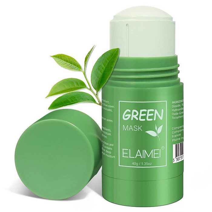 DABE Gesichtsmaske Green Mask Stick Befeuchtet und kontrolliert das Öl Mitesserentferner