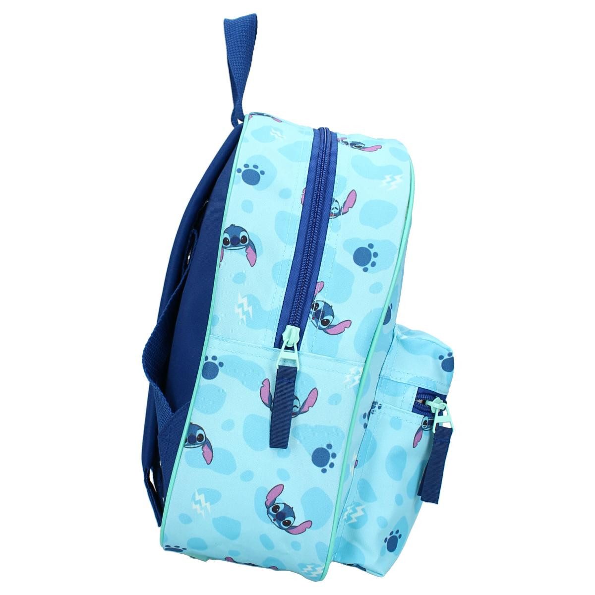 Vadobag Kinderrucksack Kinderrucksack 8 Liter Stitch All Good (1-tlg), Vortasche
