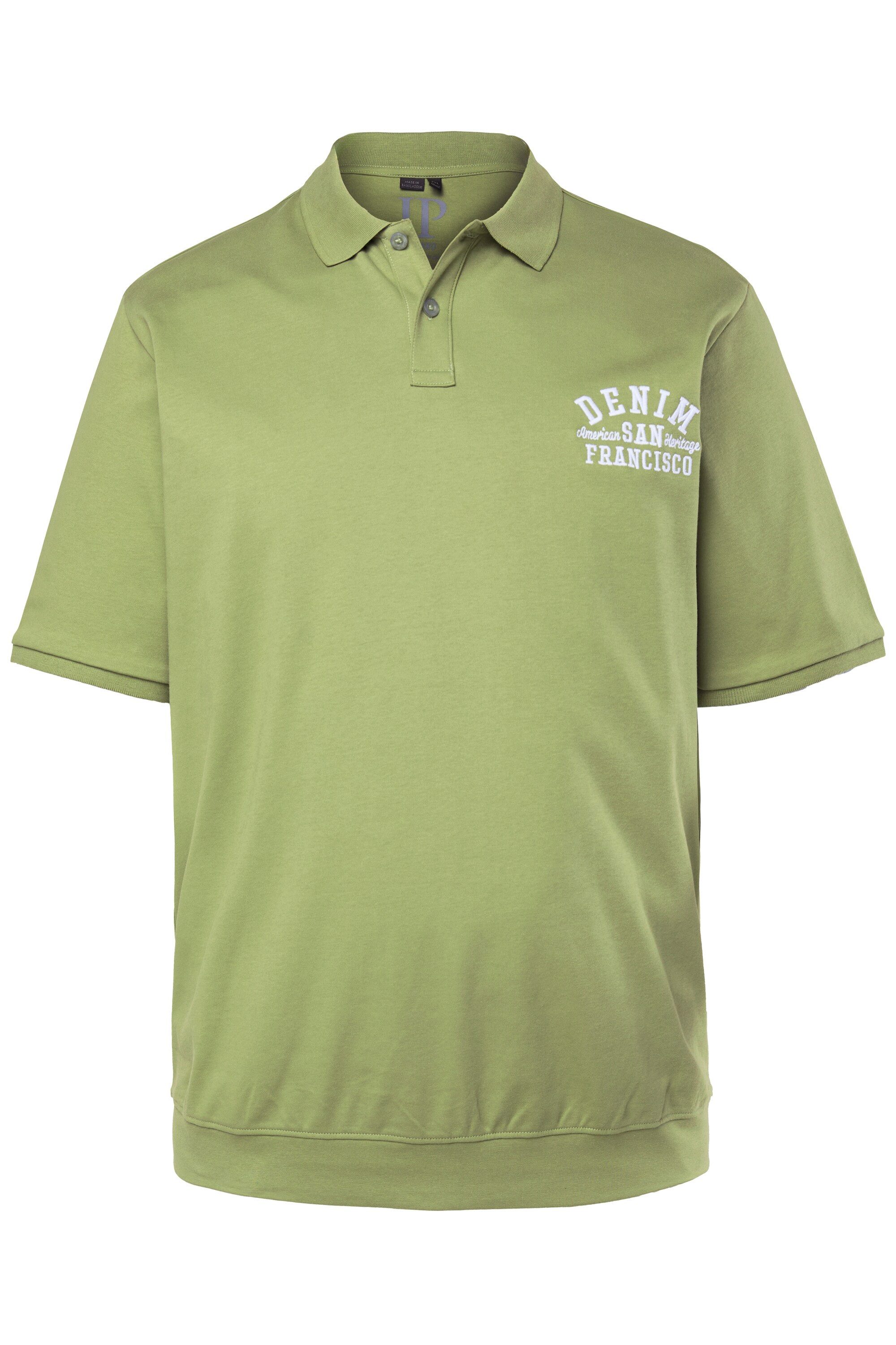JP1880 Poloshirt Poloshirt Bauchfit Halbarm XXL bis 8 XL