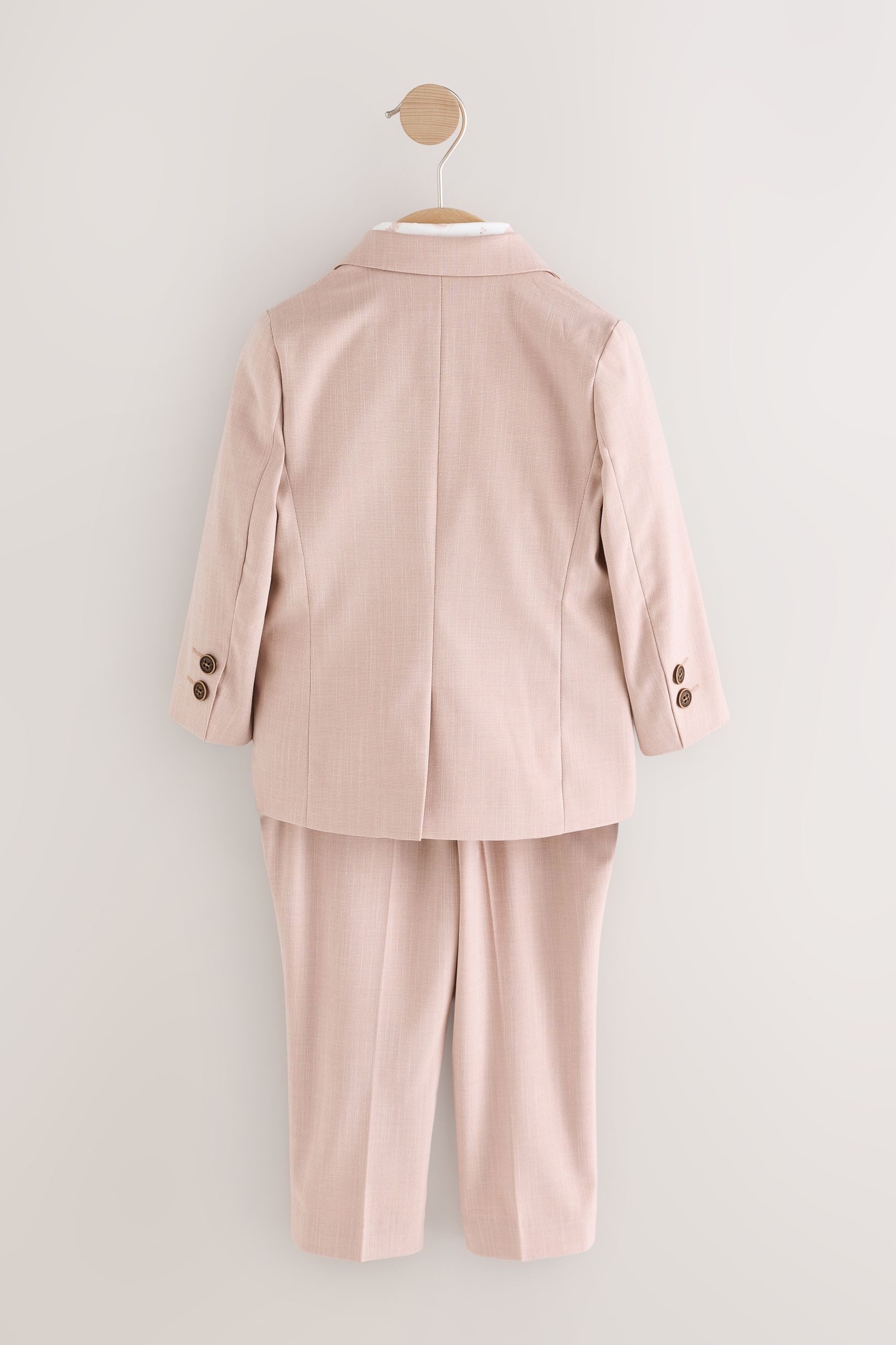 Next Kinderanzug Blazer, Hemd, Hose und Fliege im Set (4-tlg)