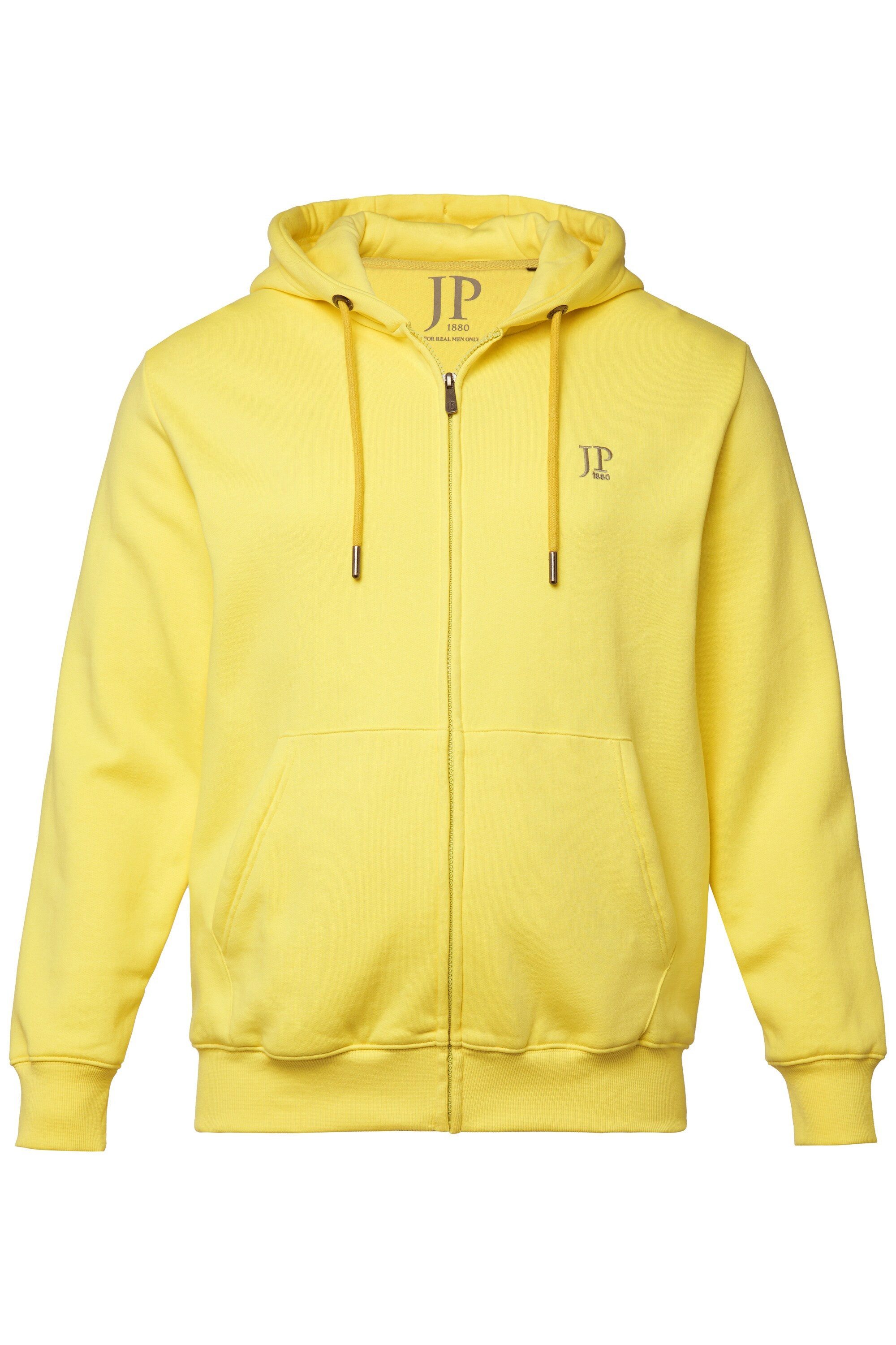 JP1880 Fleecejacke Hoodiejacke Sweat Kapuze Kängurutasche günstig online kaufen