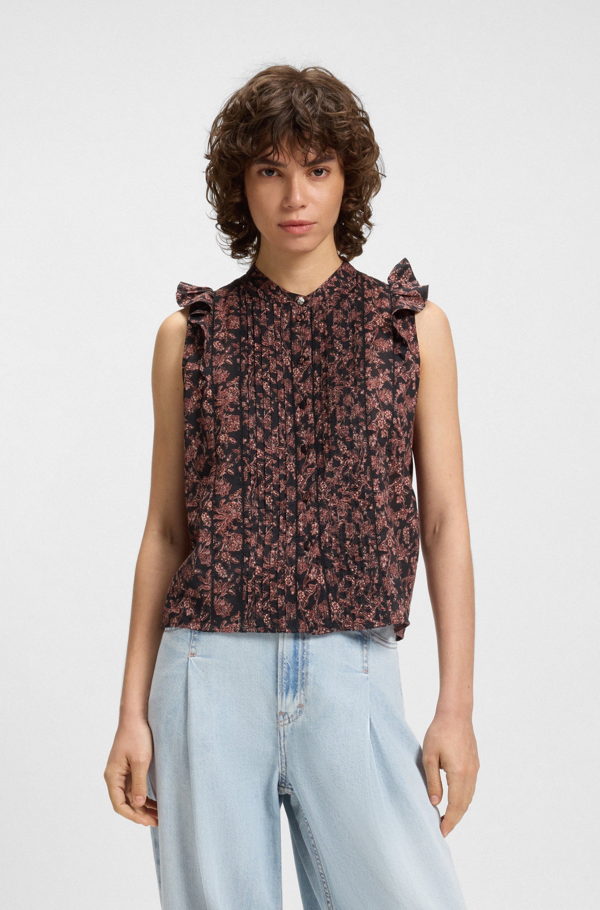 BOSS ORANGE Klassische Bluse Bantiana Premium günstig online kaufen