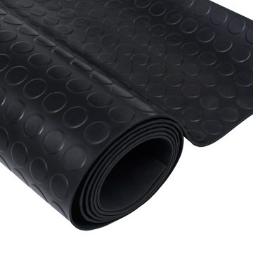Teppichboden Gummi-Bodenmatte Antirutschmatte mit Punkten 2 x 1 m, vidaXL