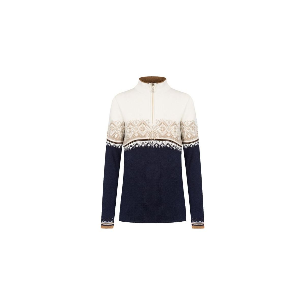 Dale of Norway Kapuzenpullover Moritz Fem Sweater Eleganter Damenpullover aus weicher Merinowolle mit Stretch, ideal