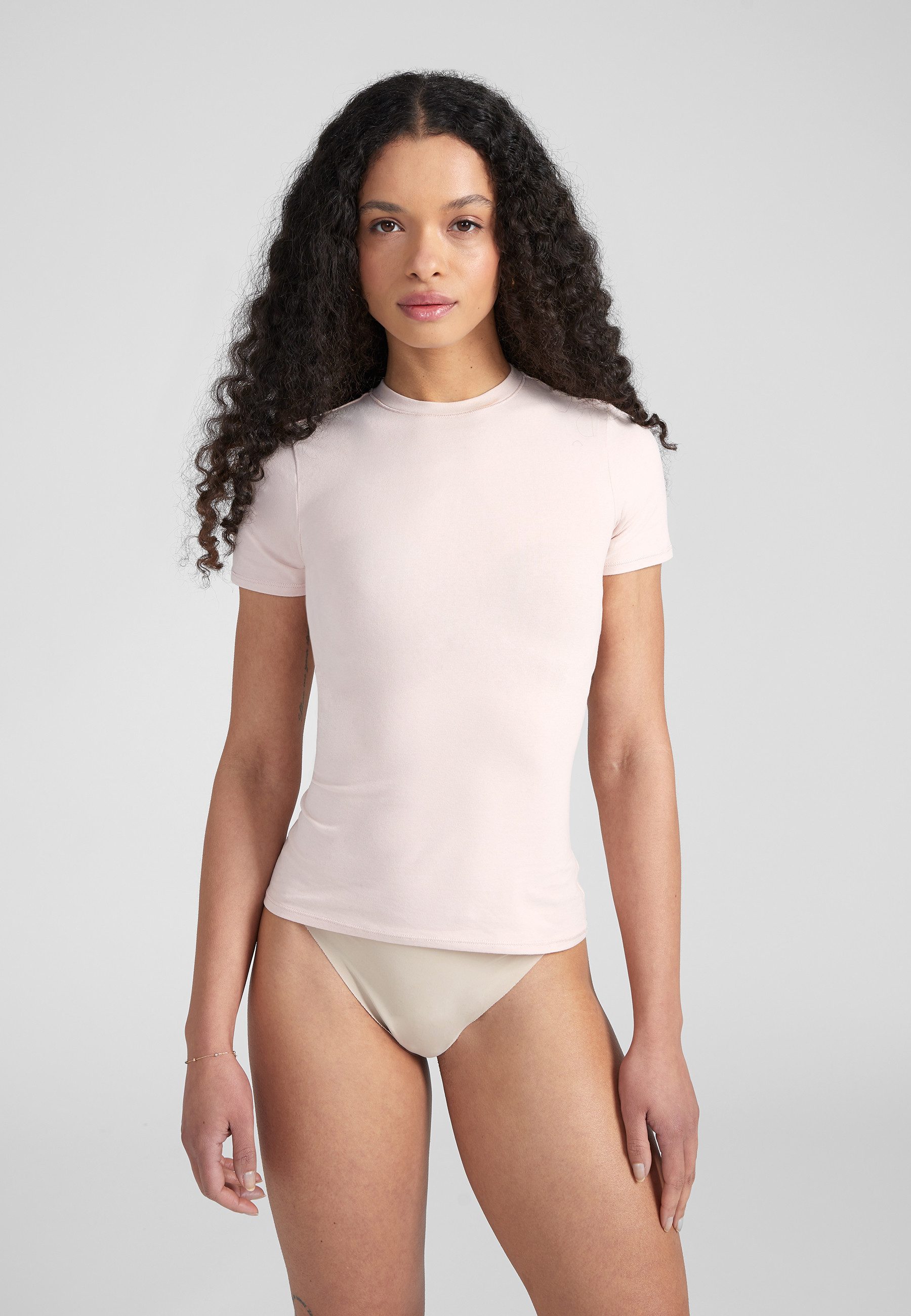 Kurzarmshirt T-Shirt basic