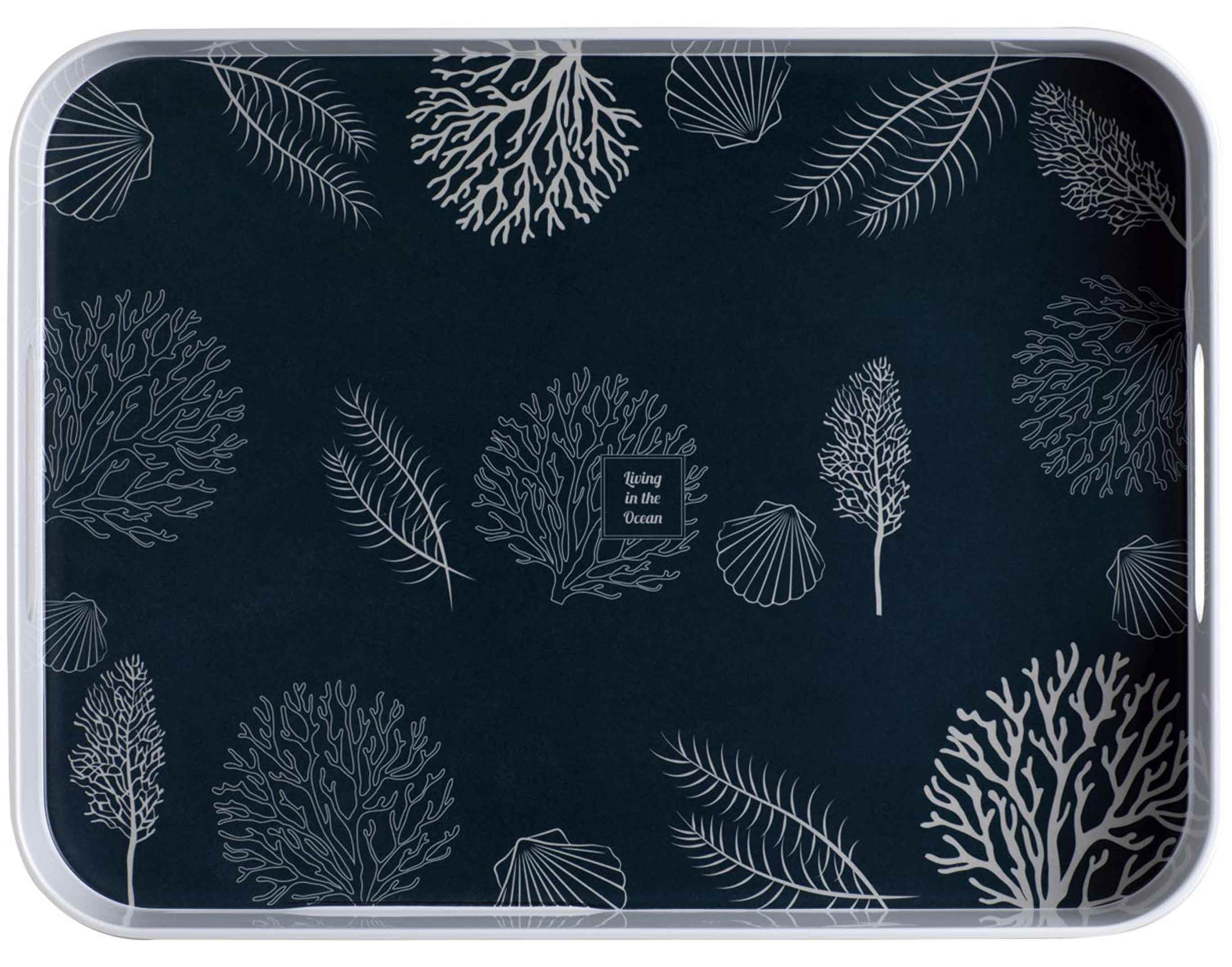 navyblau Business Living Tablett Tablett - Marine