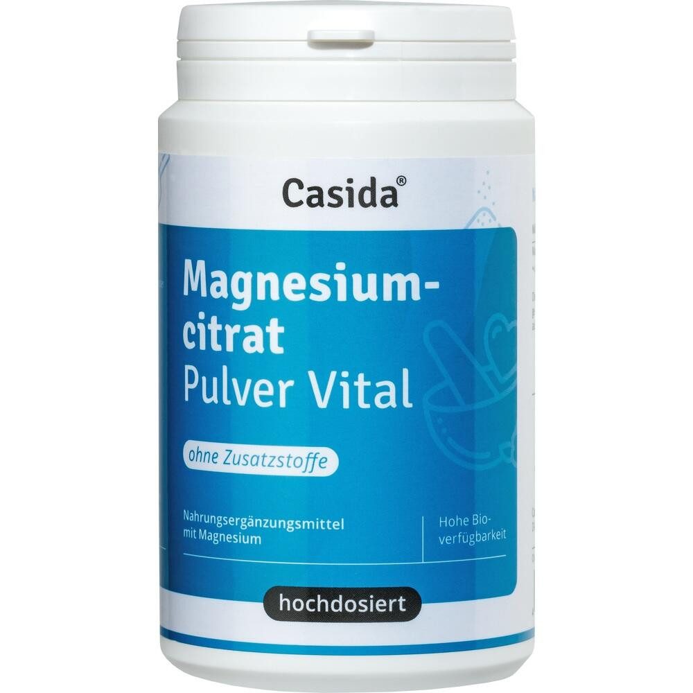 Casida GmbH MAGNESIUMCITRAT Pulver Vital Pulver, 200 g