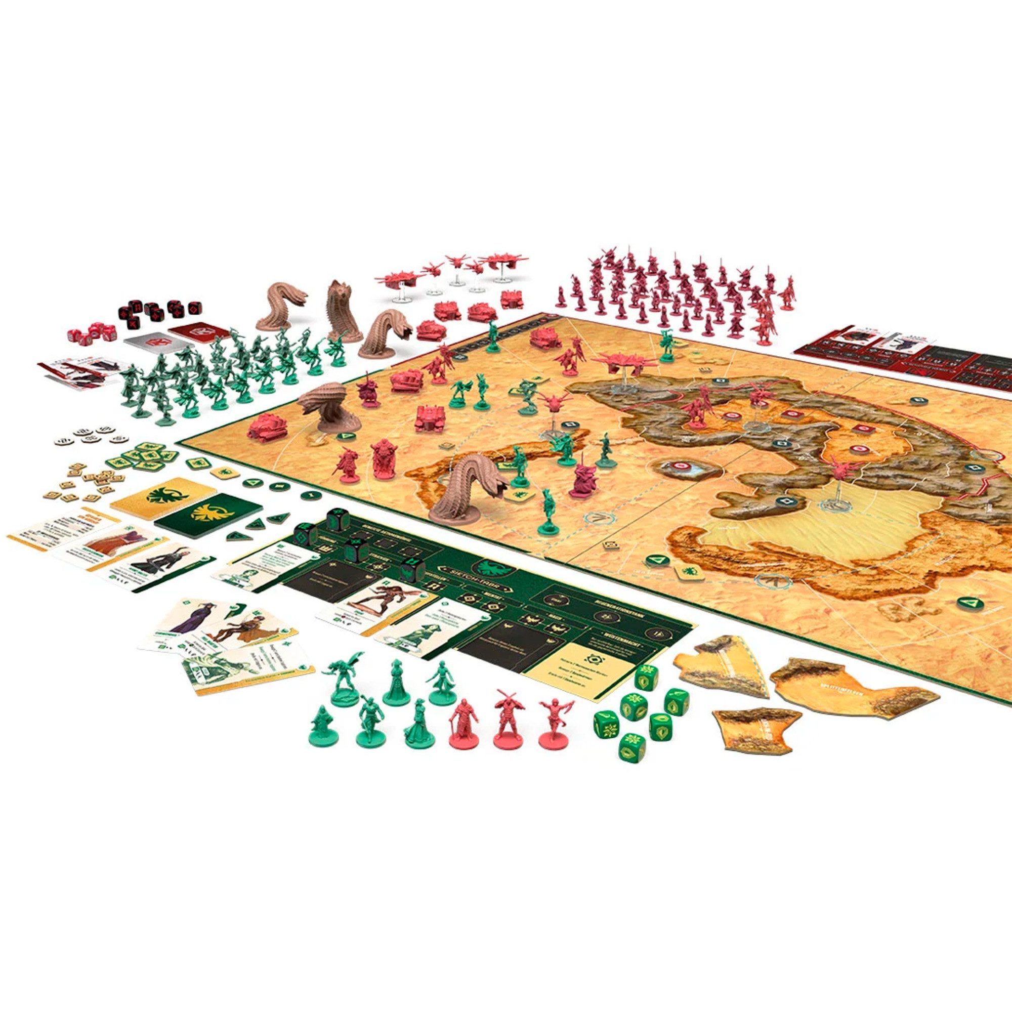 Asmodee Spiel Asmodee Dune: Krieg um Arrakis, Brettspiel