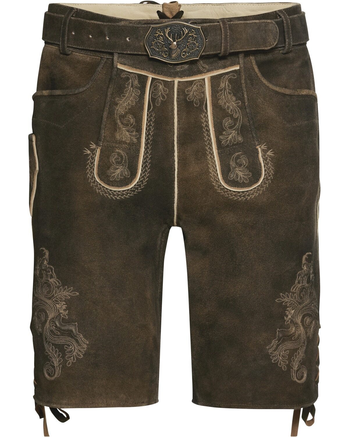 Almsach Trachtenhose Kurze Lederhose