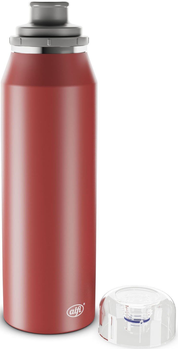 BOTTLE, red mat 500 Edelstahl, ISO mediterranean Isolierflasche ENDLESS Alfi ml