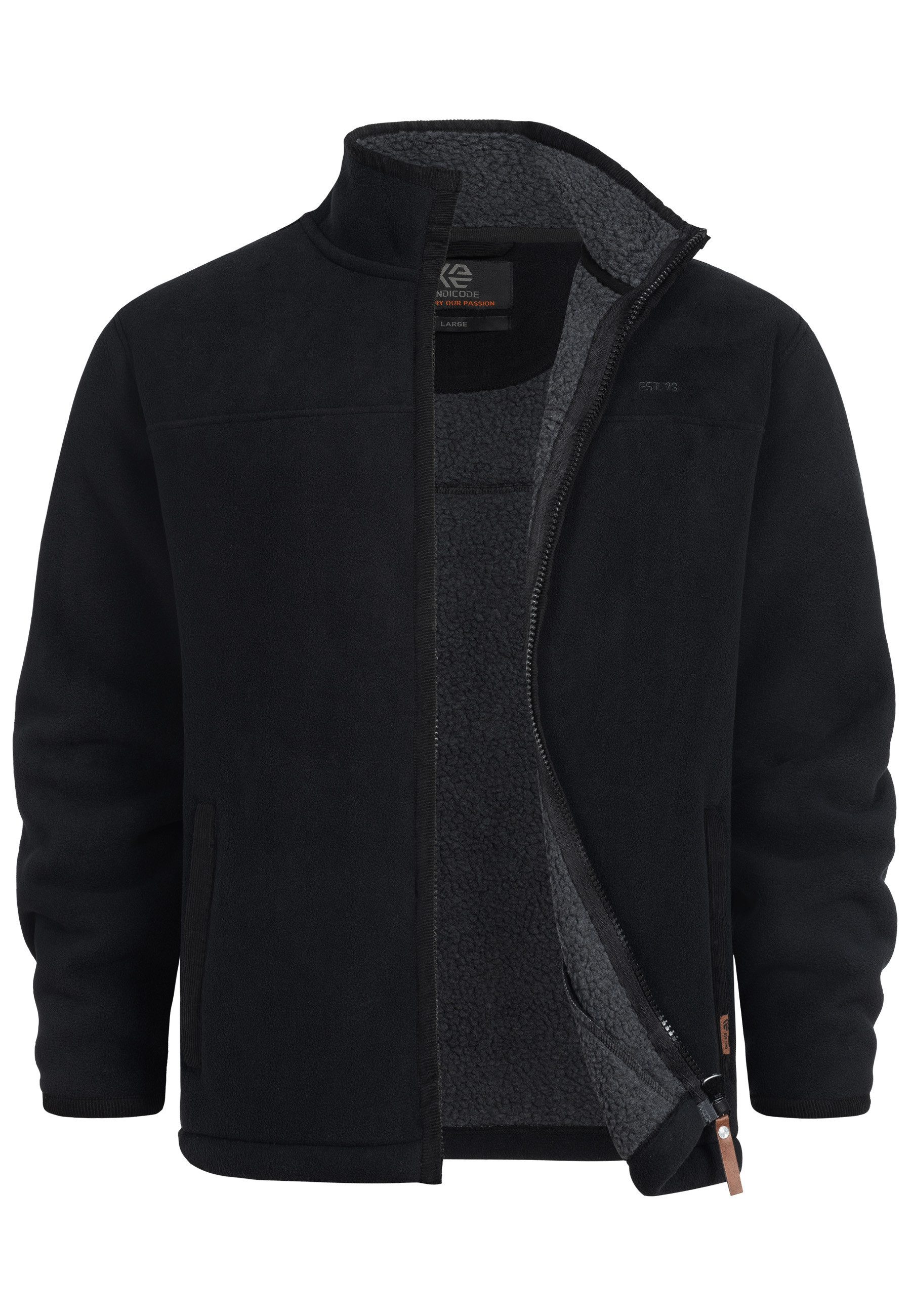 Indicode Fleecejacke INEmilos günstig online kaufen