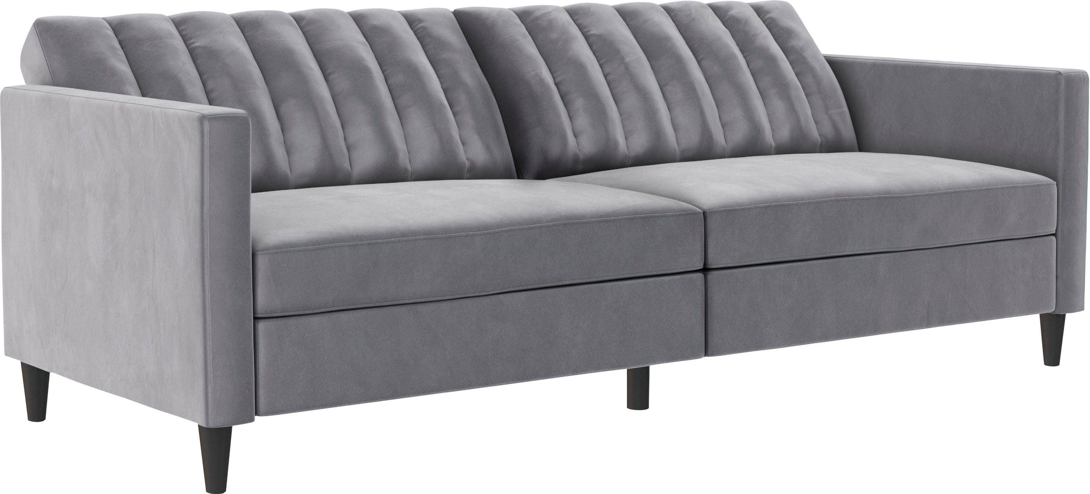 Dorel Home 3-Sitzer Celine, Rückenlehne 2-teilig und 3-fach verstellbar, Sitzhöhe 43 cm