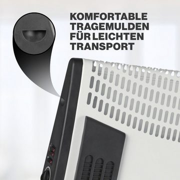 CLATRONIC Konvektor KH 3433 N, mit 3 Heizstufen, Thermostat, 2000 Watt