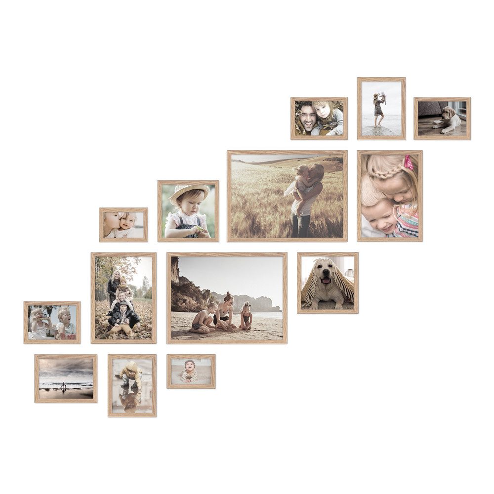 WANDStyle Bilderrahmen-Set H950, für 14 Bilder, günstig online kaufen