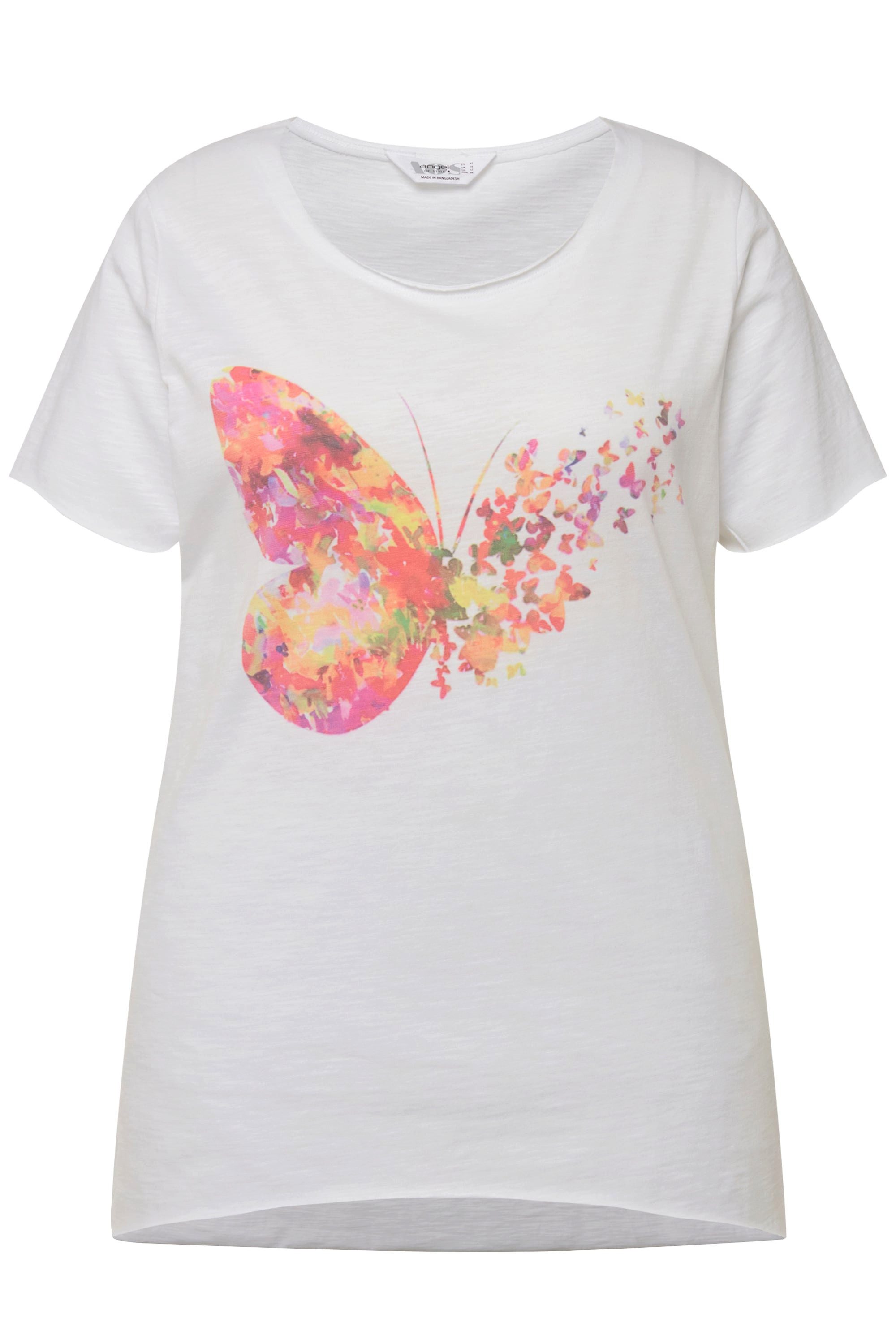 Angel of Style T-Shirt T-Shirt Schmetterlings-Druck günstig online kaufen