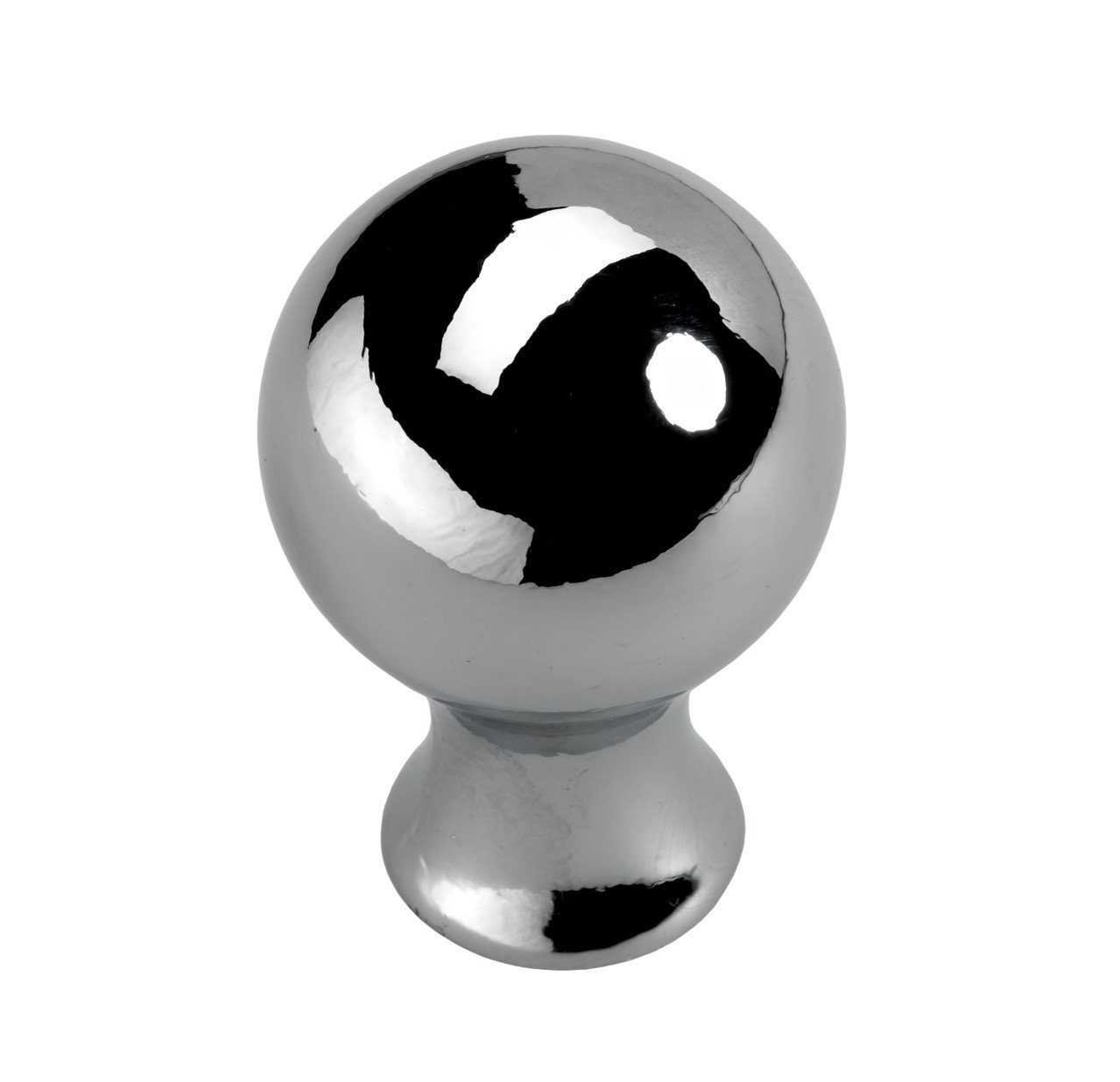 Möbelknopf Hettich Möbelknopf Zinkdruckguss verchromt Ø 20,0