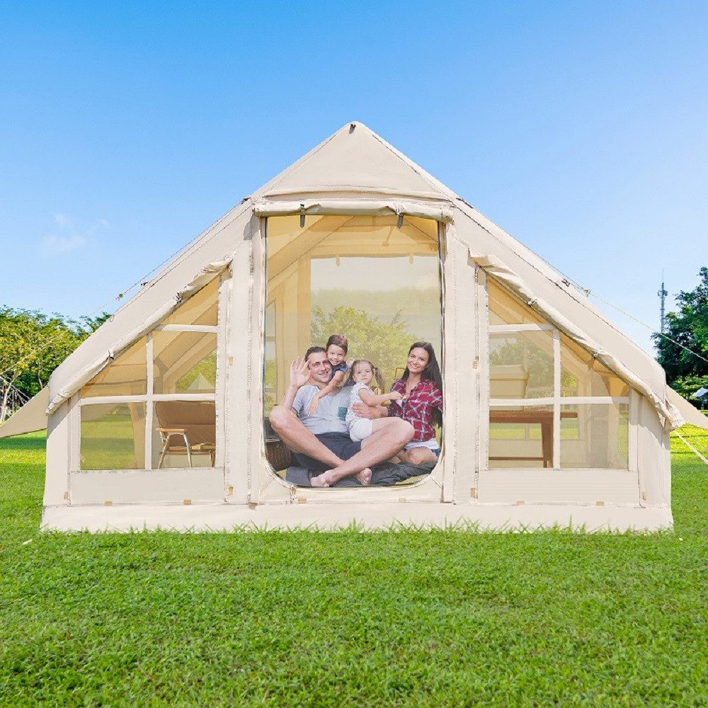 Meulbaty aufblasbares Zelt XXL Luftzelt mit 420D Oxford-Stoff (3000mm wasse günstig online kaufen