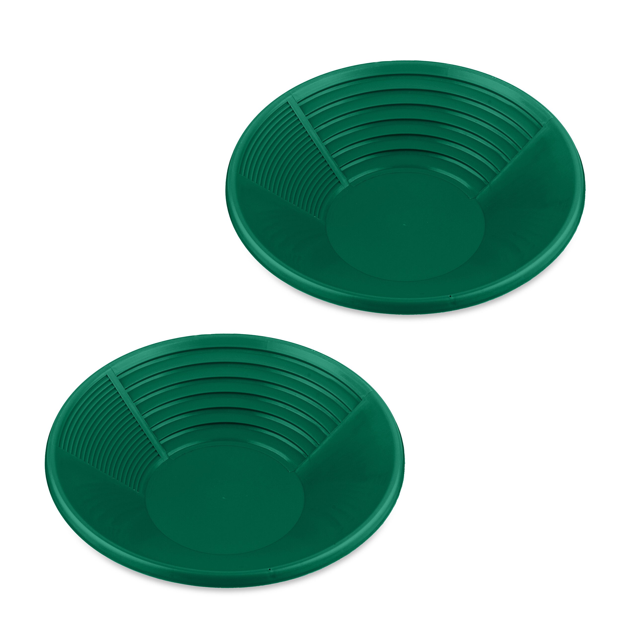 relaxdays Waschbecken Grüne Goldwaschpfanne 2er Set günstig online kaufen