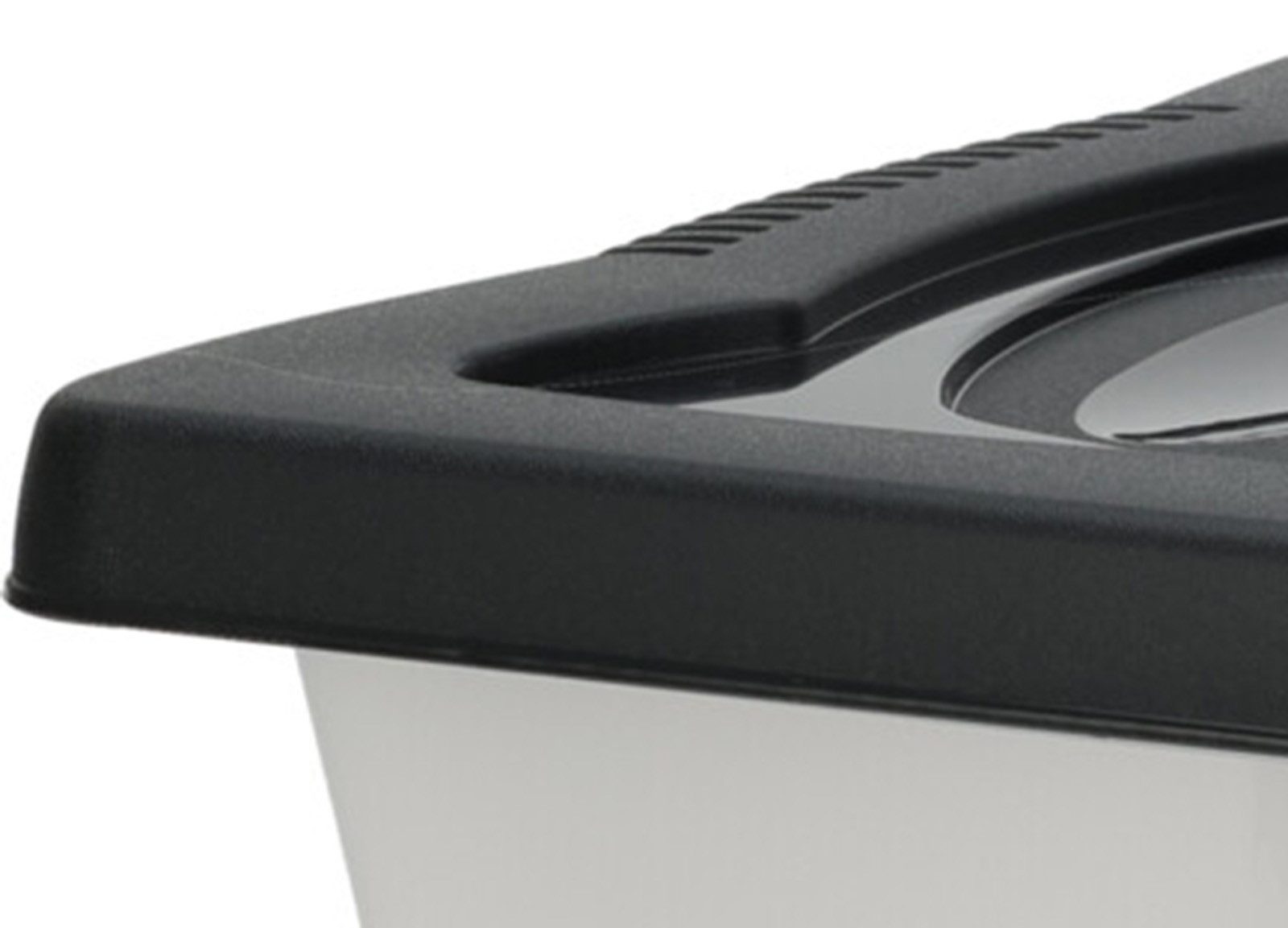 Koopman Stapelbox Aufbewahrung 20 L Kunststoff Deckel 2/3/4er Set (4 St), 4er Set, Aufbewahrungsbox, Multibox, Stapelkiste, mit Deckel