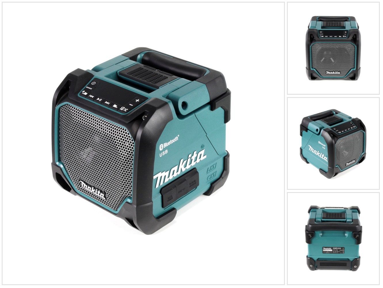 Makita DMR 202 Z Baustellen Колонки 18V - für Akku- und Netzbetrieb, mi Baustellenradio