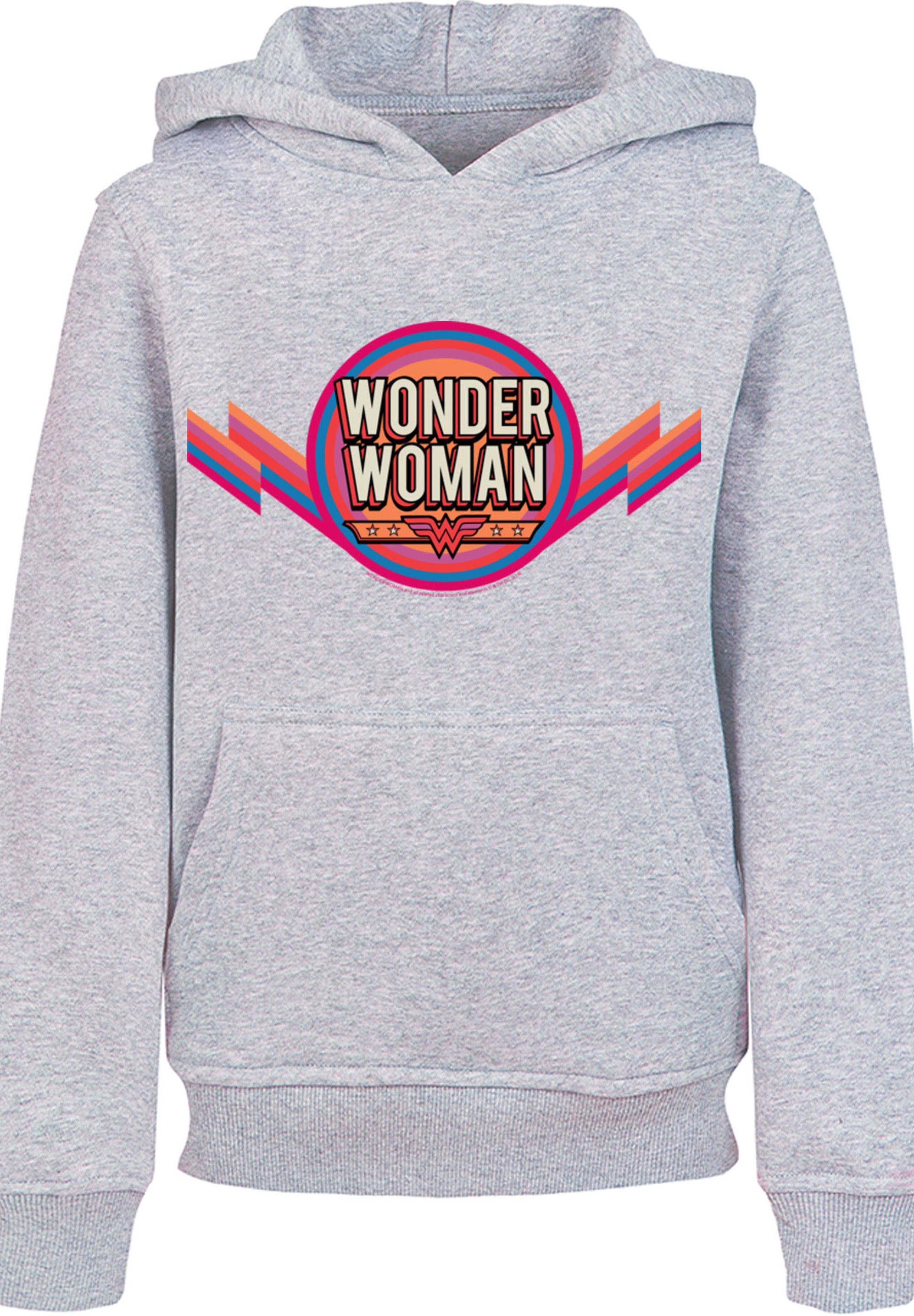 F4NT4STIC Kapuzenpullover DC Comics Wonder Woman Rainbow Logo Print | Hoodies