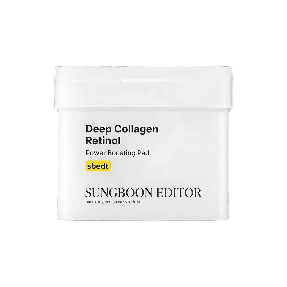 Sungboon Editor Gesichtsreinigungstuch Sungboon Editor Deep Collagen Retinol Power Boosting Pad