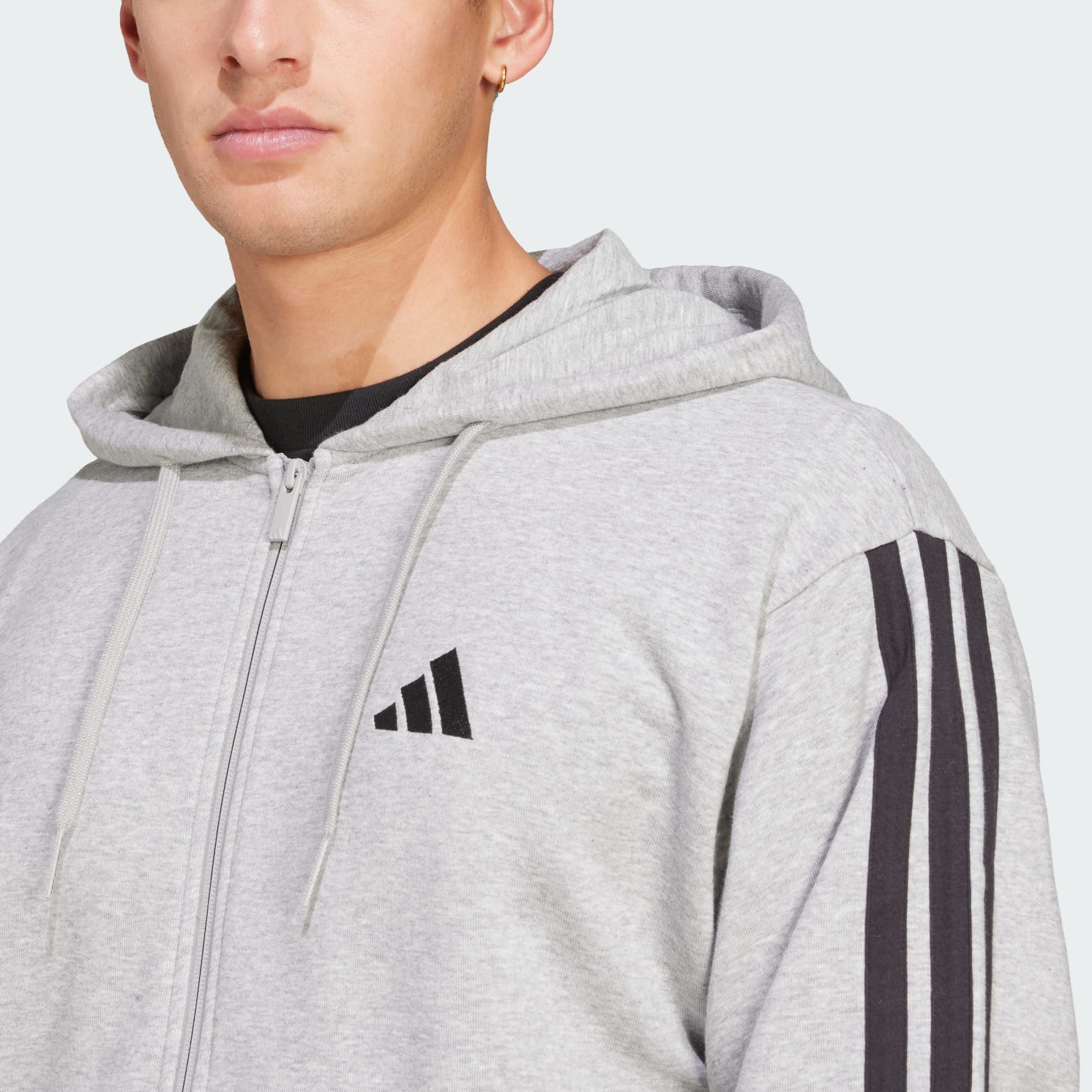 adidas Sportswear Hoodie ESSENTIALS 3-STREIFEN FRENCH TERRY KAPUZENJACKE (1-tlg)