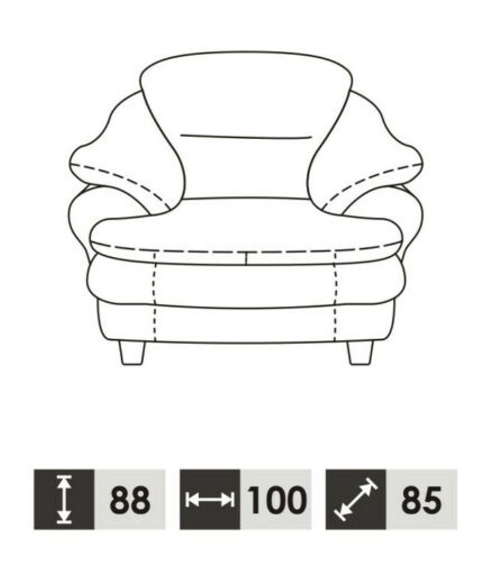 JVmoebel Sofa Sofagarnitur 3+1+1 Sitzer in Sofas Design Set Made Polster Couchen, Europe