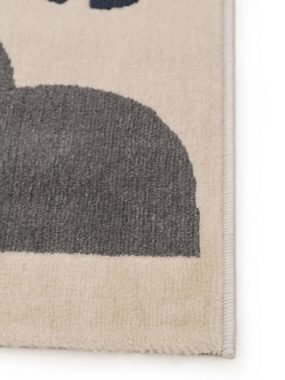 Kinderteppich Juno, benuta, rechteckig, Höhe: 6 mm, Kunstfaser, Berber, Ethno-Style, Wohnzimmer