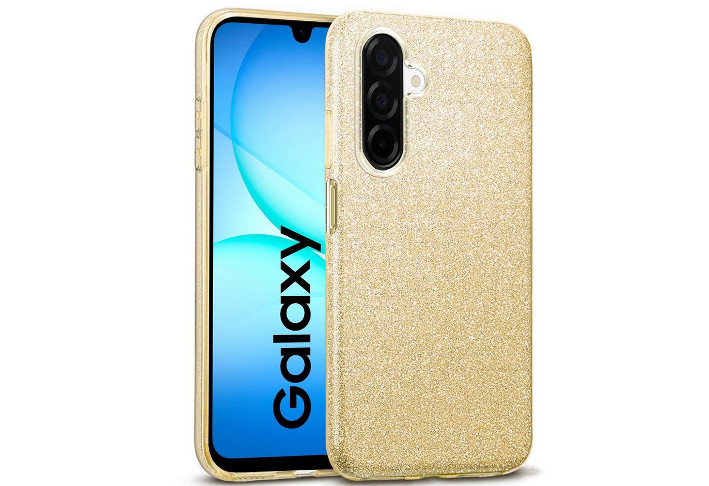 CoolGadget Handyhülle Glitzer Glamour Hülle für Samsung Galaxy A17 5G 6,7 Zoll, Slim Case mit Glossy Effect Schutzhülle für Samsung A17 5G Hülle