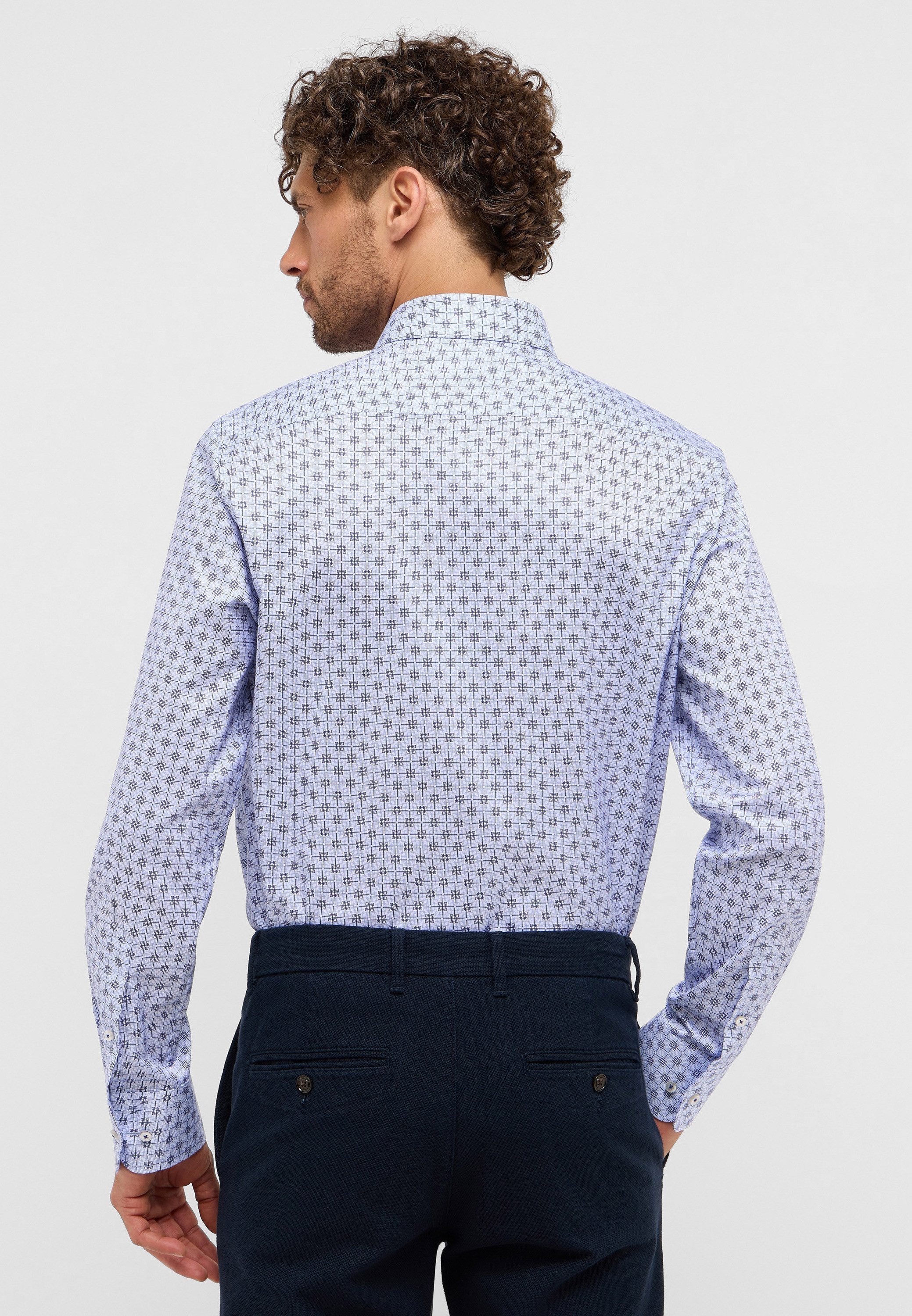 Eterna Langarmhemd "SLIM FIT", NON IRON (bügelfrei) günstig online kaufen