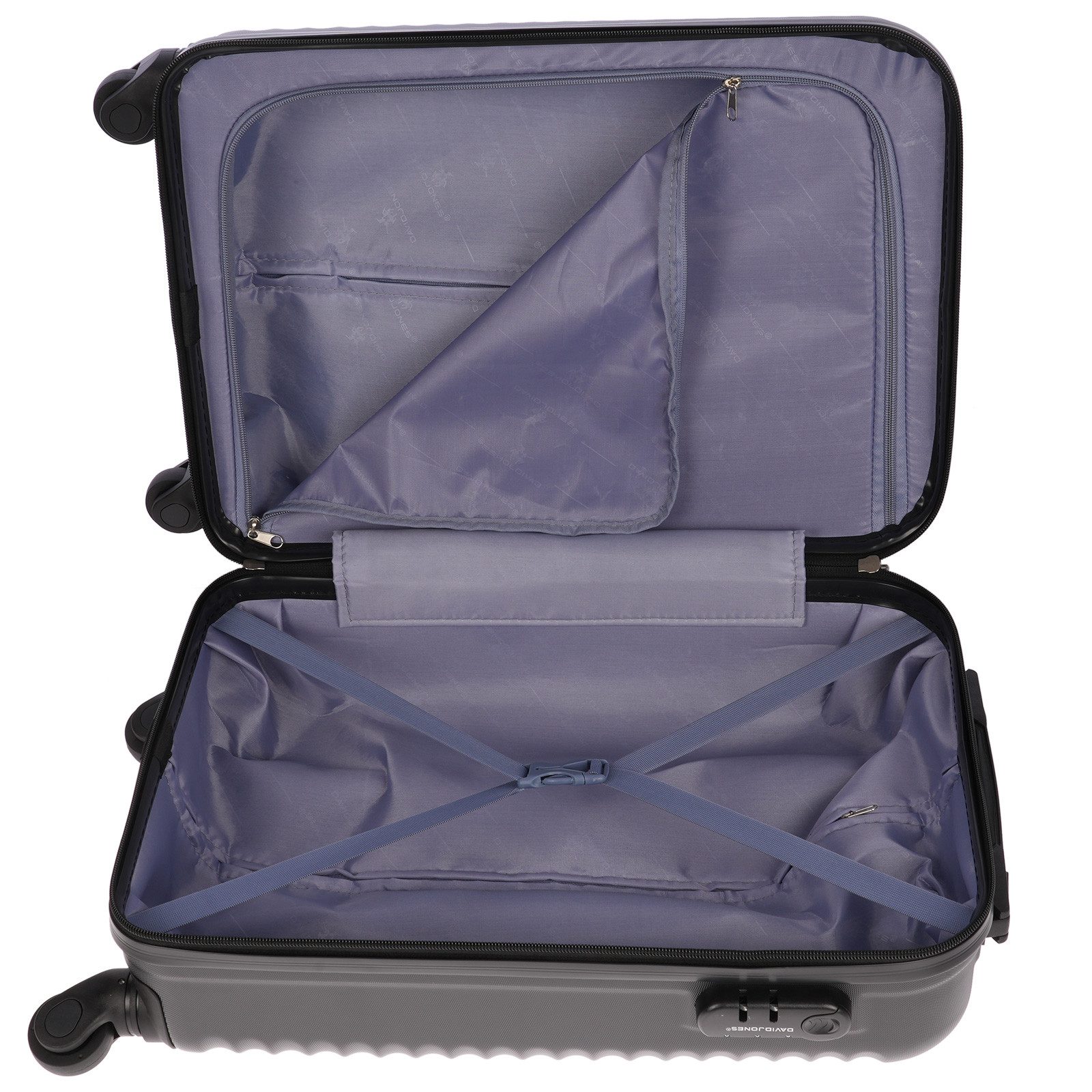 Weissmantel Kofferset Koffer 3er Set Kofferset Hartschalenkoffer Koffer Set Handgepäck, (4 Leichtlauf-Rollen, 360° Leichtlaufrollen, Koffer Set, Tolley Set Koffer set 3 teilig, Kofferset XL Bordgepäck), Suitcase 3 teilig Rollkoffer Hartschalenkoffer Reisekoffer Kofferset