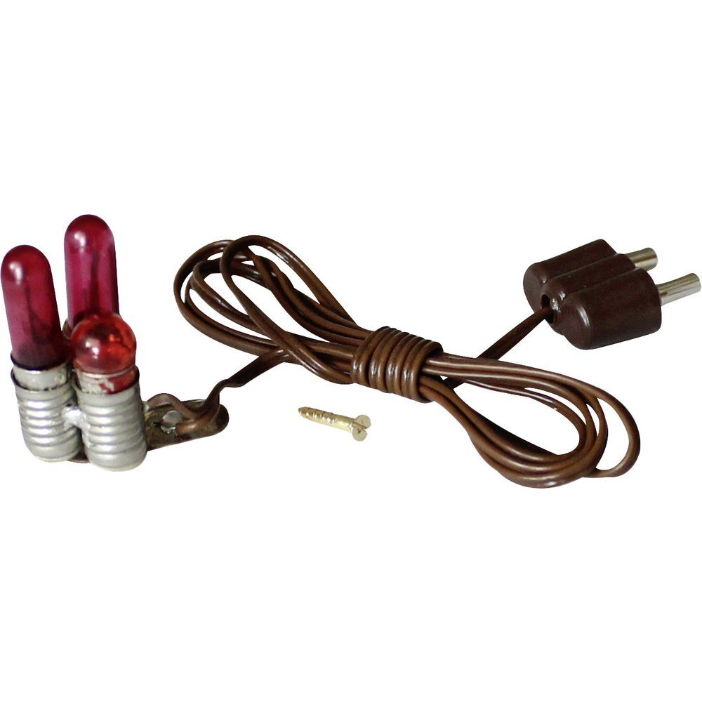 Krippen-Zubehör Kahlert Licht 60800 Flackerlicht Rot 3.5 V