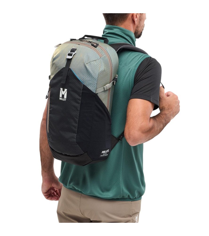 Millet Wanderrucksack Ubic 20 (für Tagestouren, vielseitig) 2025 schwarz/sand - 20 Liter
