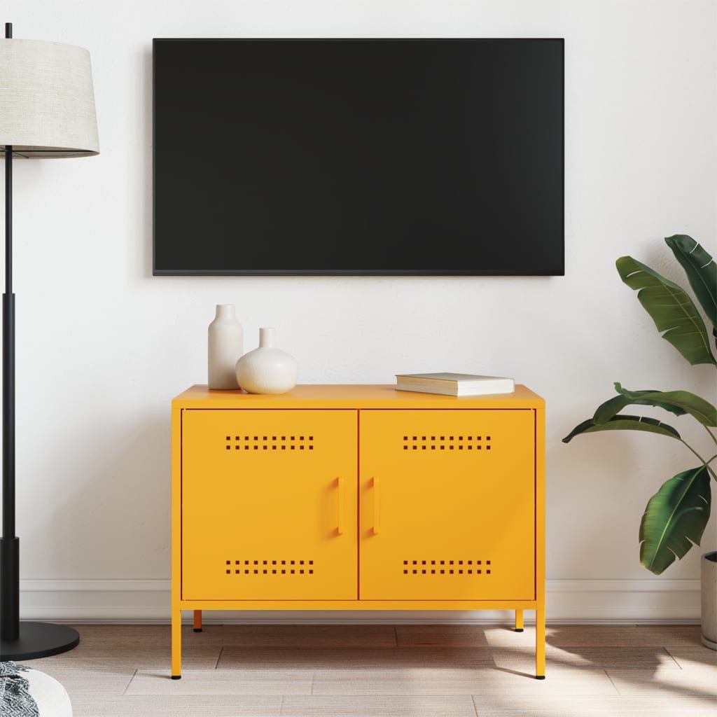 vidaXL TV-Schrank TV-Schrank Senfgelb 68x39x50,5 cm günstig online kaufen