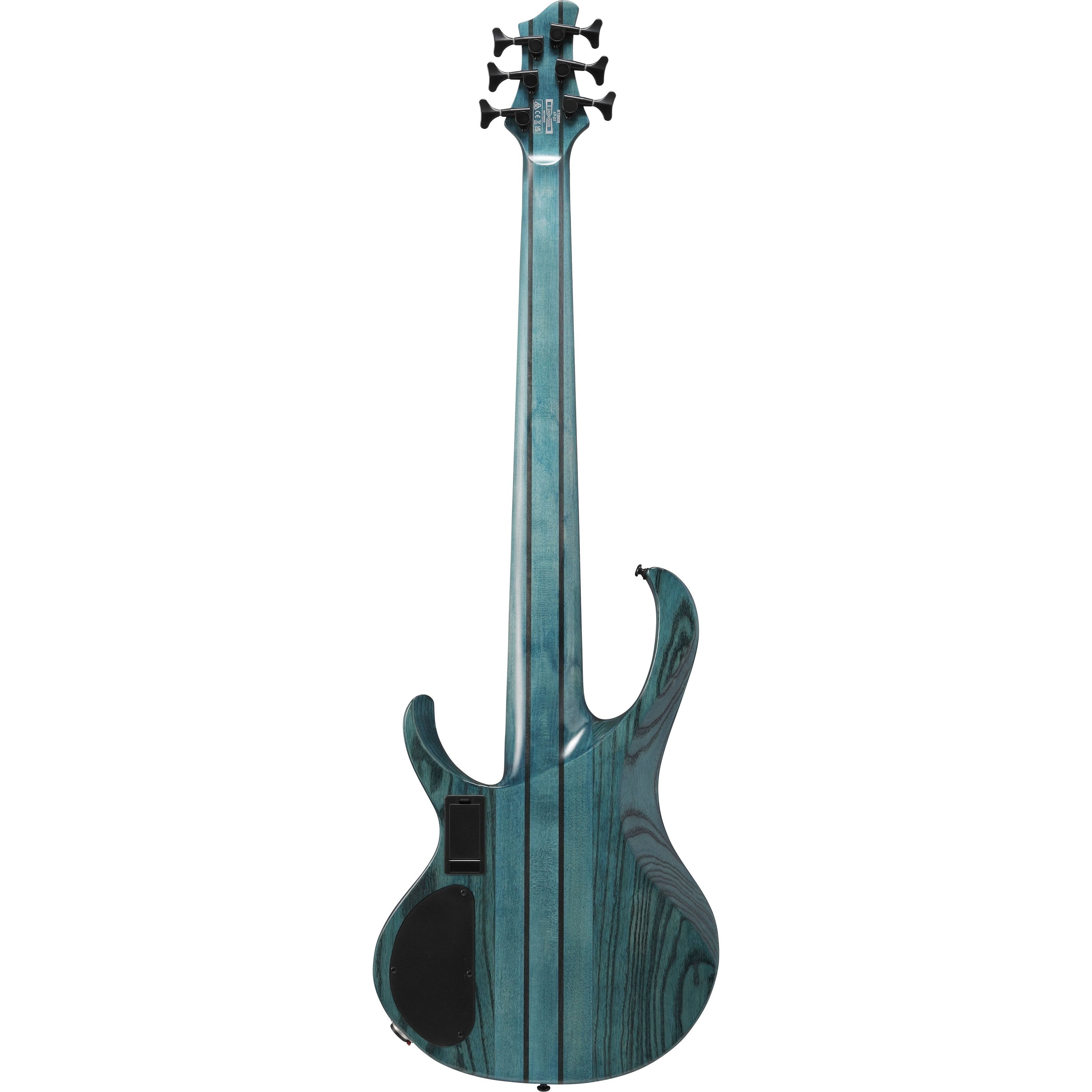 Ibanez E-Bass, E-Bässe, 6-Saiter E-Bässe, Bass Workshop BTB946-COL Cosmic Blue Low Gloss - E-Bass