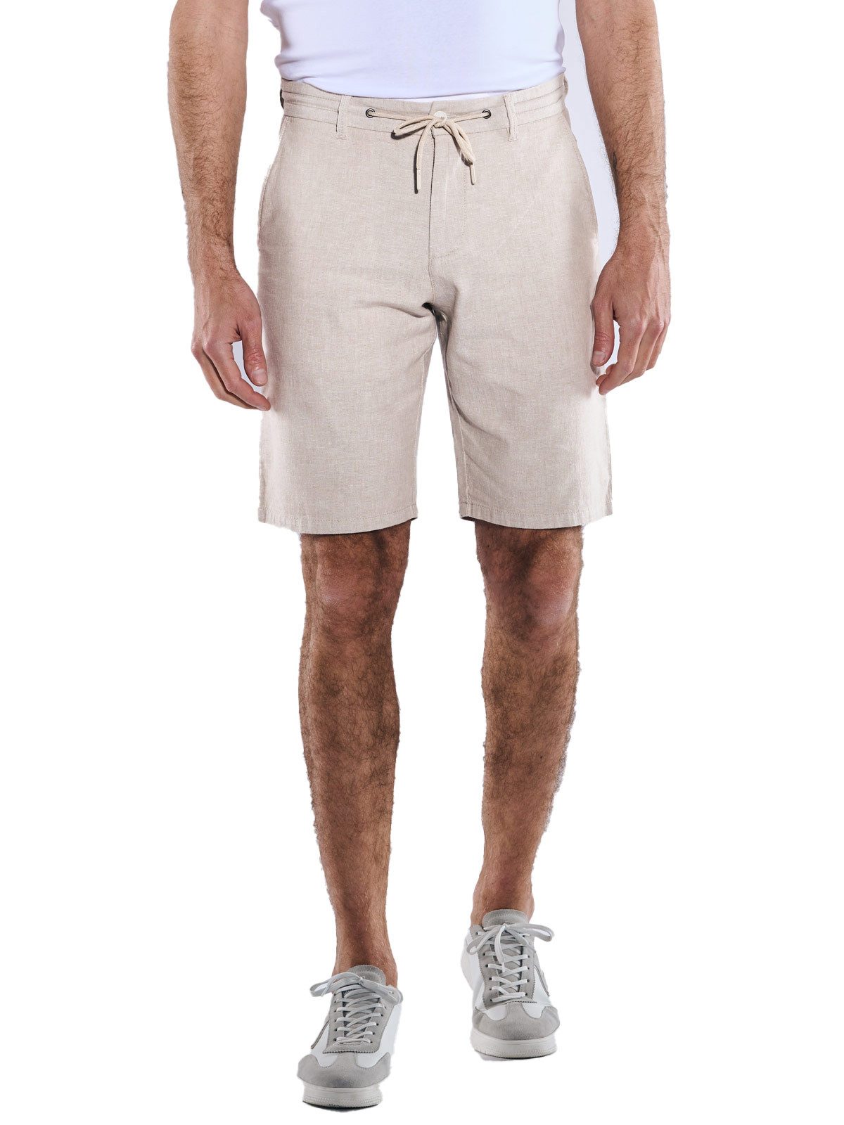 Engbers Bermudas Herren Chino-Bermuda regular, Beige