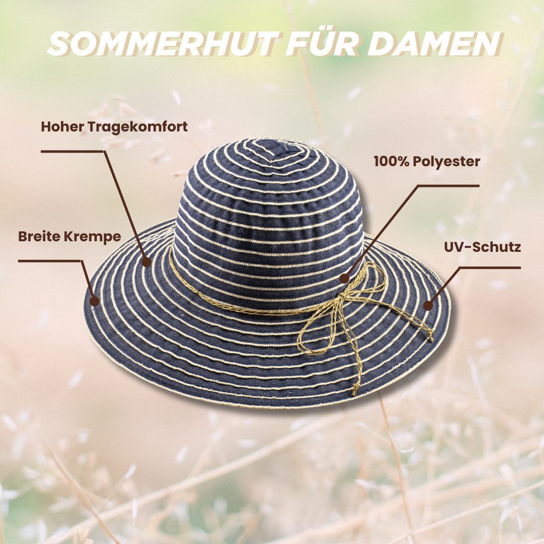 SCHEIBLER WORKWEAR Strohhut Sommerhut Maria Damen