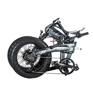 BEZIOR E-Bike bezior XF005 Elektrisches Mountainbike Doppelmotor 1000W DoppelAkkus