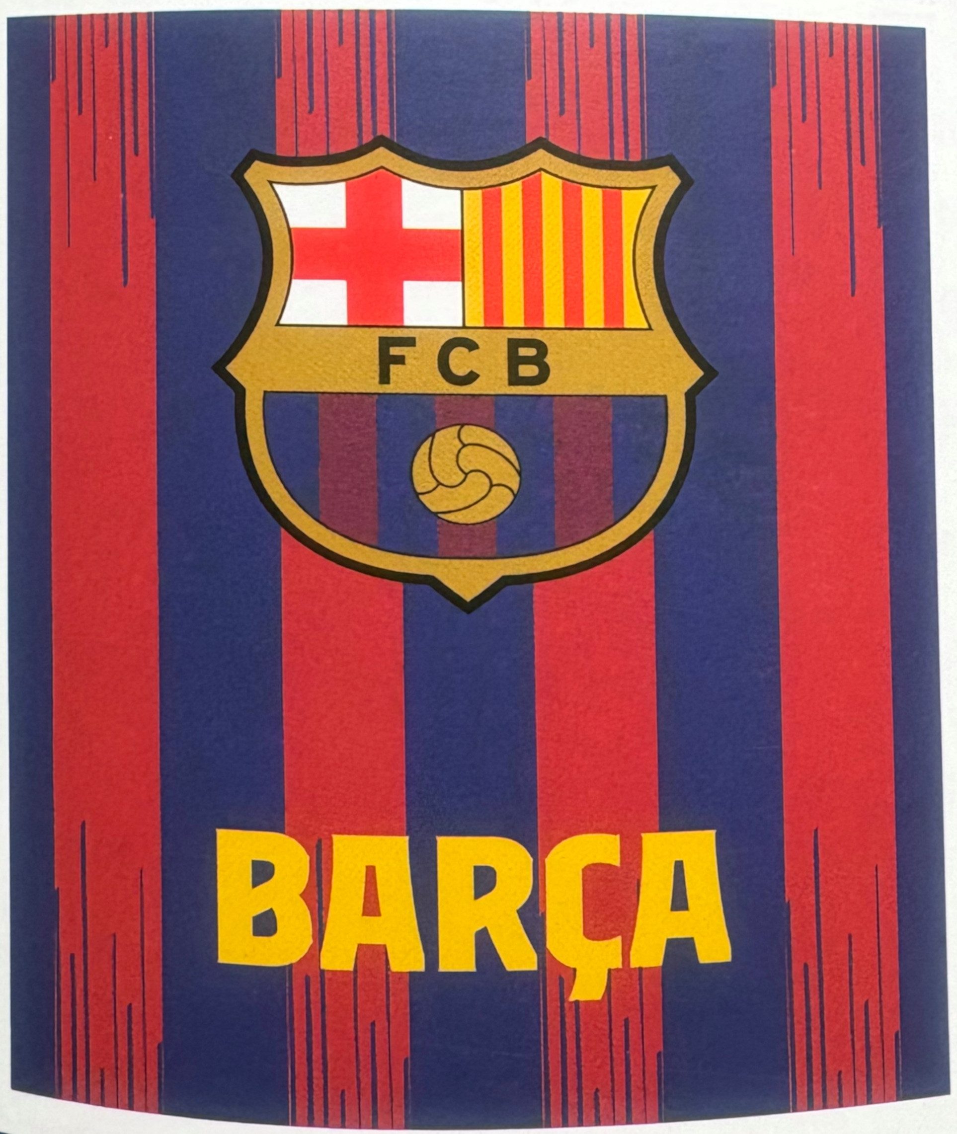 Wohndecke FC Barcelona Coral Fleecedecke Kuscheldecke 130 x 160 cm, FC Barcelona