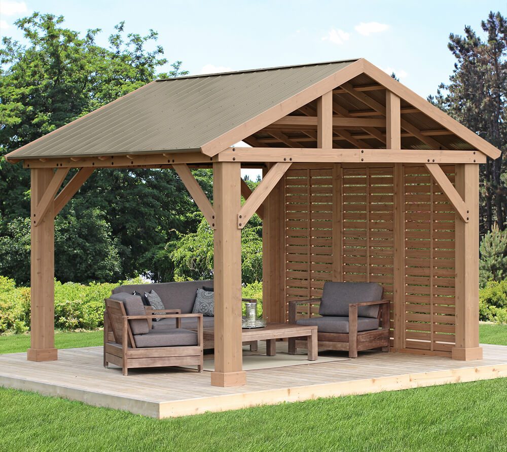 WESTMANN Pavillonseitenteil, 323x227 cm, Seitenwand, Seitenwand Yukon 14x12, Windschutz / Schattenspender