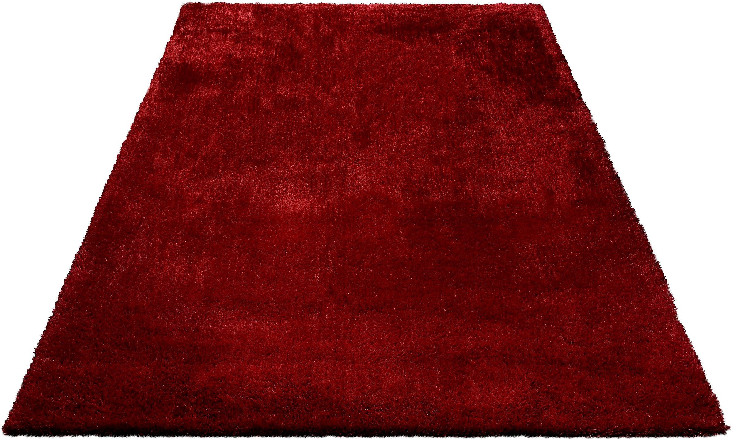 Bruno Banani Teppich Dana Teppich, besonders weich und kuschelig, Kundenliebling, rechteckig, Höhe: 30 mm, uni, Mikrofaser Teppiche, Wohnzimmer, Schlafzimmer, Esszimmer