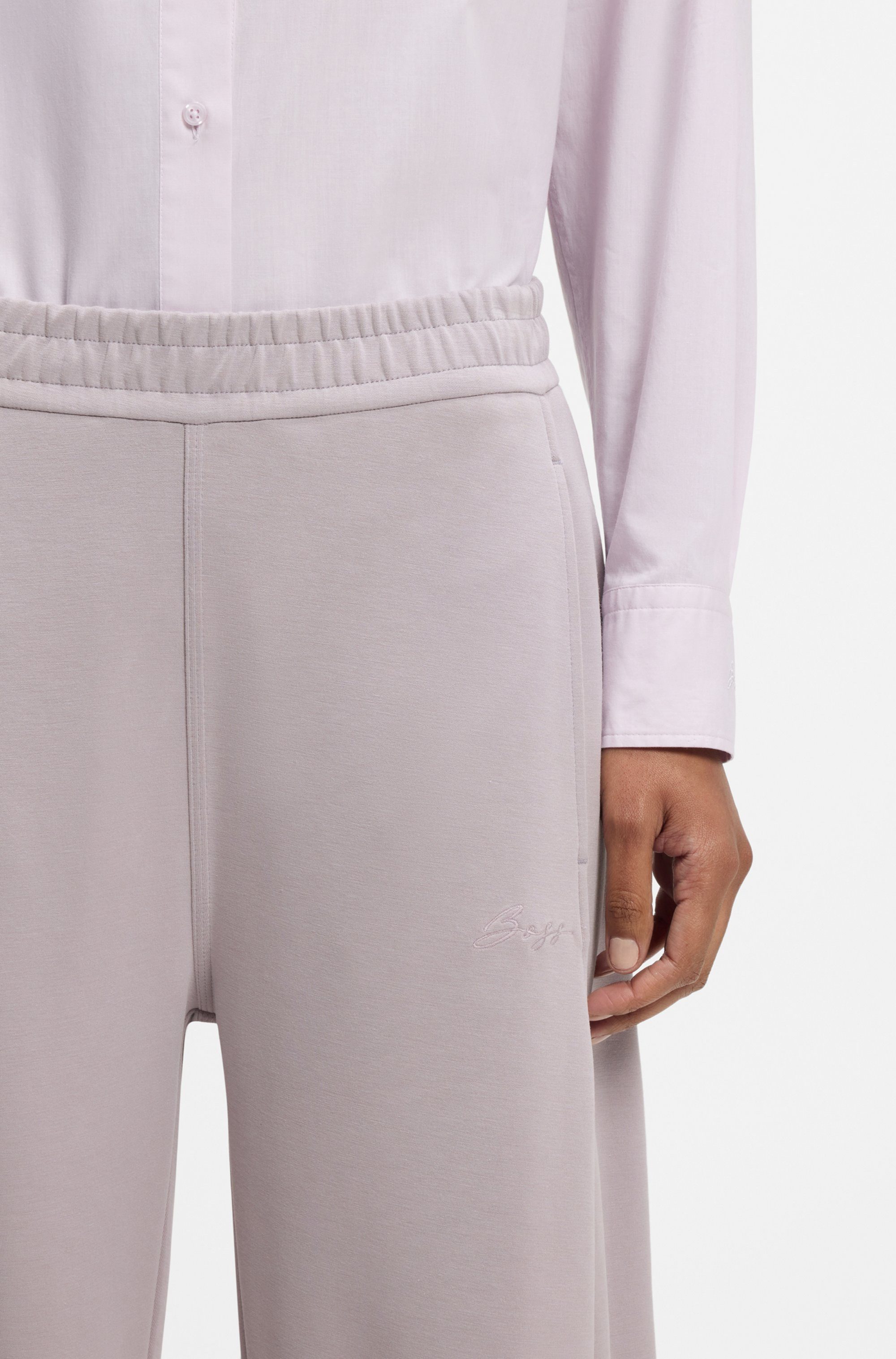 BOSS ORANGE Jogginghose Eluxey Premium Damenmode Balloon Fit