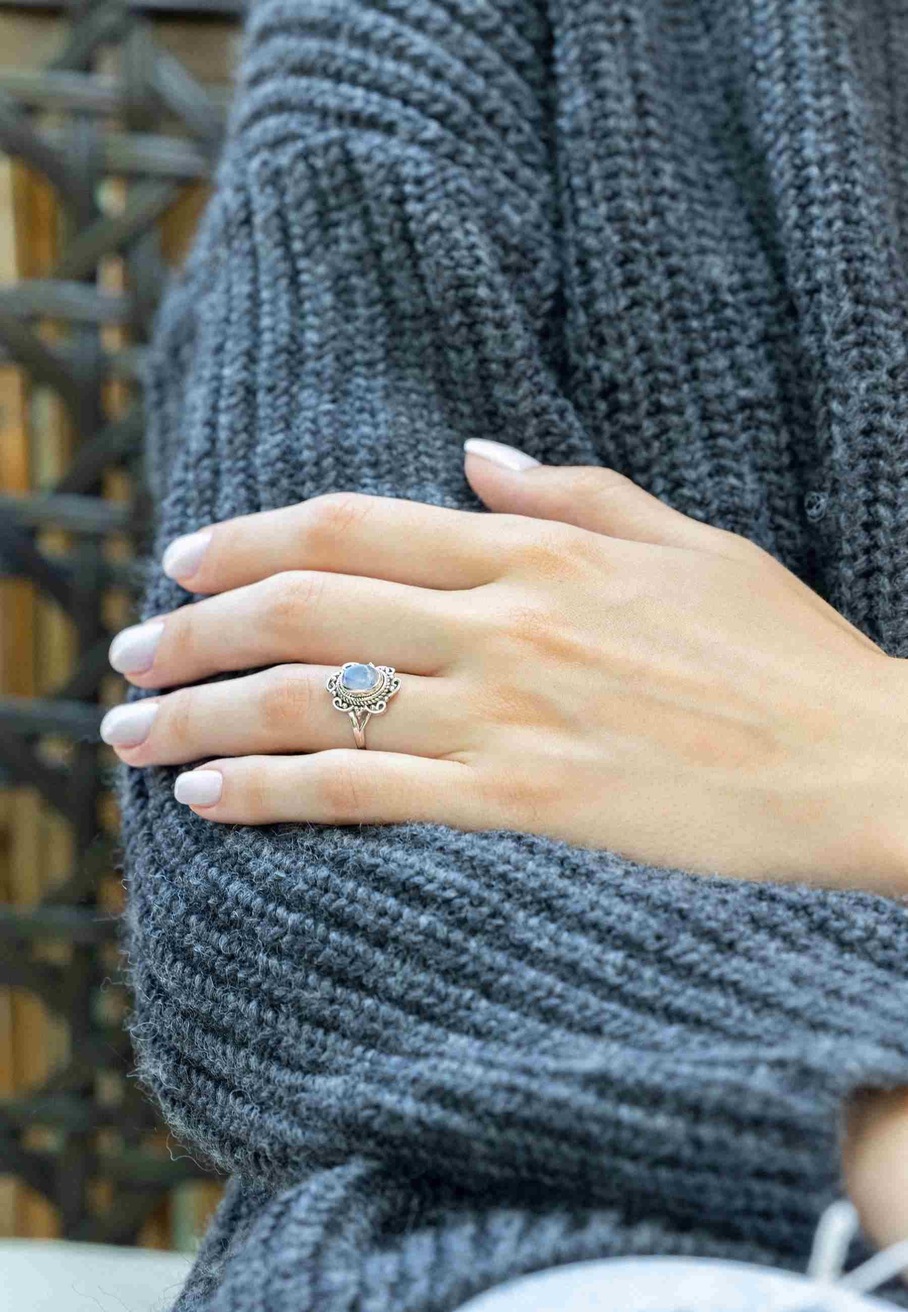 mantraroma Silberring BANGAWAN aus 925 Silber günstig online kaufen