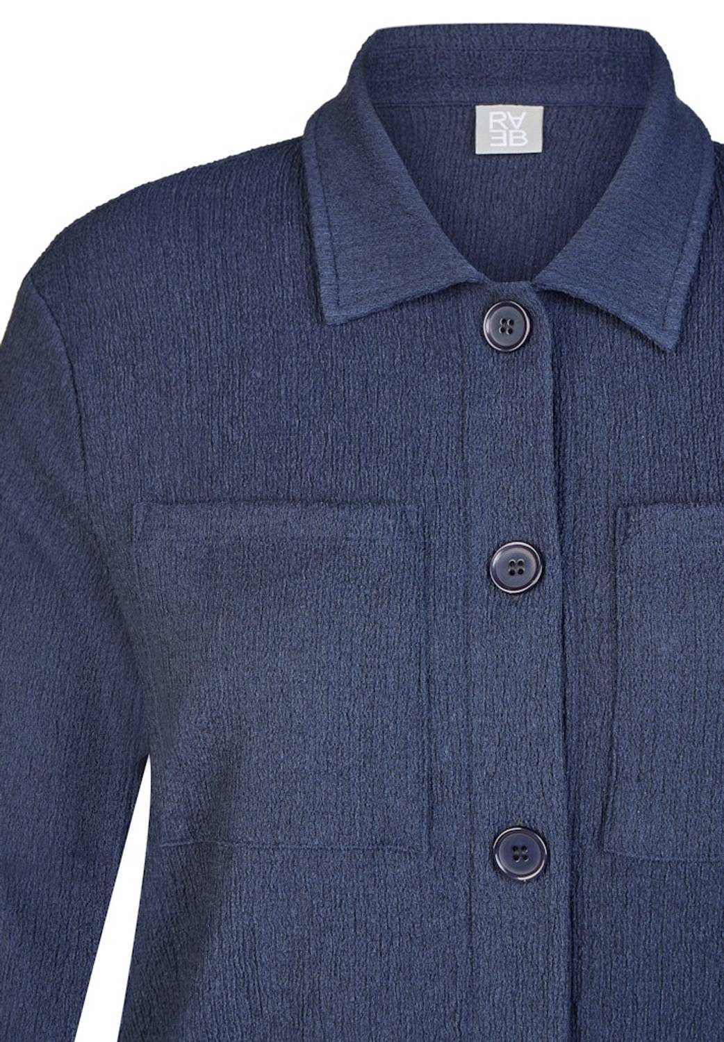 Rabe Klassische Bluse 56-121021 blau