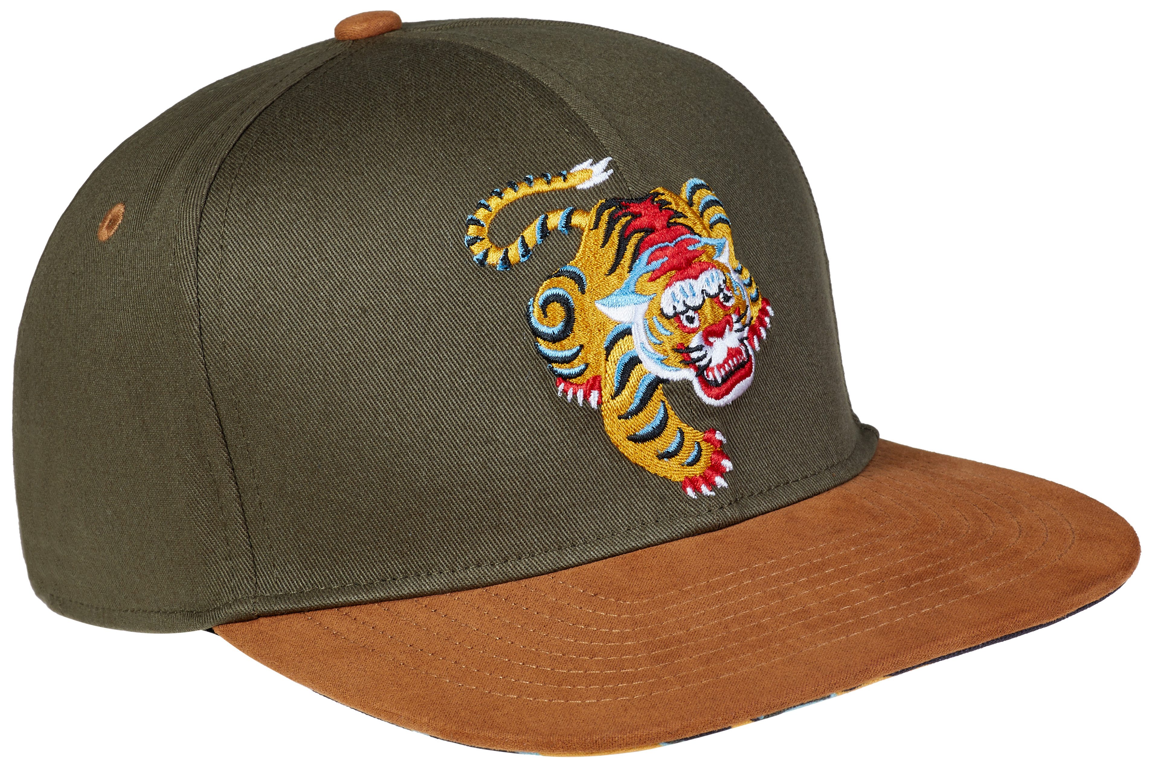 Cadency Snapback Cap - Asian Tiger - Unisex, Größenverstellbar