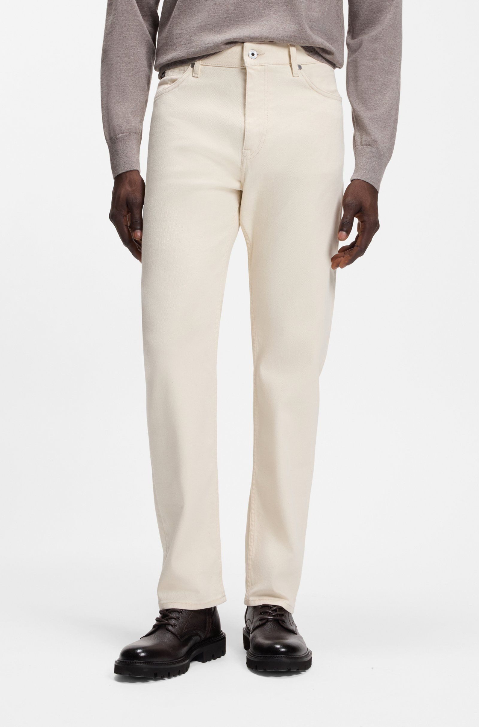 BOSS 5-Pocket-Jeans Ogden mit Kaschmir-Anteil (1-tlg)
